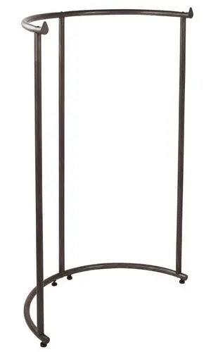 Half Round Clothing Rack - Vintage (37 1/2"W x 55"H) Half Round Clothing Rack - Vintage (37 1/2"W x 55"H)