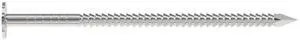 T1010ARN5 Roofing Nail - 3 in. x 0.131 in. Annular Ring Shank Increases Withdrawal Resistance, Type 316 Stainless Steel, Diamond Point, Full Round Head (5 lb.) T1010ARN5 Roofing Nail - 3 in. x 0.131 in. Annular Ring Shank Increases Withdrawal Resistance, Type 316 Stainless Steel, Diamond Point, Full Round Head (5 lb.)