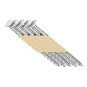 Paper Tape Collated Offset Round Head 30 Degree Framing Nails 304 Stainless Steel - 1000 Count Box (3-1/4" x 0.131") Paper Tape Collated Offset Round Head 30 Degree Framing Nails 304 Stainless Steel - 1000 Count Box (3-1/4" x 0.131")