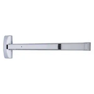 Commercial - Commercial Door Exit Device, Aluminum Finish - Meets ANSI Grade 1 Standards, is UL 305 Compliant, and is ADA Compliant Commercial - Commercial Door Exit Device, Aluminum Finish - Meets ANSI Grade 1 Standards, is UL 305 Compliant, and is ADA Compliant