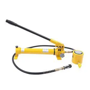 30T Hydraulic Jack Hydraulic Ram Pump Labor-Saving Industrial Lifting Jack with Stop Ring Anti-Slip Circles and Handle for Railway Vehicle Maintenance Mechanical Installation 30T Hydraulic Jack Hydraulic Ram Pump Labor-Saving Industrial Lifting Jack with Stop Ring Anti-Slip Circles and Handle for Railway Vehicle Maintenance Mechanical Installation