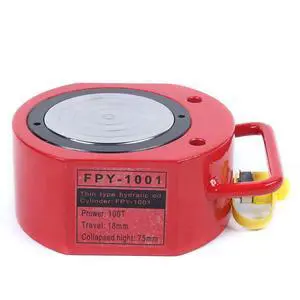 100 Ton Hydraulic Cylinder Jack,Pancake Cylinder Ram, Flat Lift Cylinder 16MM, Body Jack, Mini Hydraulic Floor Jack for Steel, Bridges, Machinery 100 Ton Hydraulic Cylinder Jack,Pancake Cylinder Ram, Flat Lift Cylinder 16MM, Body Jack, Mini Hydraulic Floor Jack for Steel, Bridges, Machinery