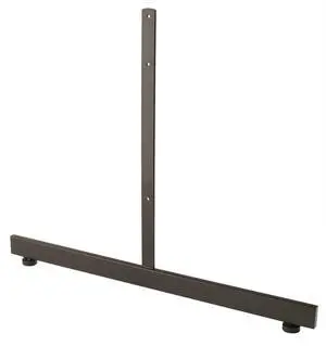 Commercial Rectangular Tubing Leg for Grid Panel, Black (Pack of 12) Commercial Rectangular Tubing Leg for Grid Panel, Black (Pack of 12)