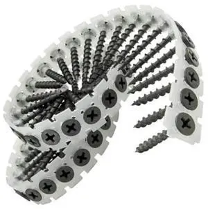 06A162PB 6-Gauge 1-5/8 in. Collated Drywall to Wood Screws (4,000-Pack) 06A162PB 6-Gauge 1-5/8 in. Collated Drywall to Wood Screws (4,000-Pack)