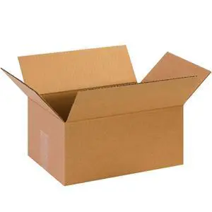 P1396100PK Corrugated Boxes, 13" L x 9" W x 6" H, Kraft (Pack of 100) P1396100PK Corrugated Boxes, 13" L x 9" W x 6" H, Kraft (Pack of 100)