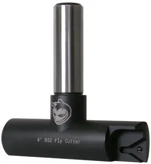 B52 Fly Cutter, 4" Cutting Diameter, Single Insert Milling Cutter, Manufactured in The USA B52 Fly Cutter, 4" Cutting Diameter, Single Insert Milling Cutter, Manufactured in The USA
