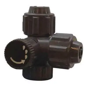 Bleed Valve Assembly, 2-Port Plastic Globe Valve, 1/2 in Female Iron Pipe Inlet, NPT Outlet, For PULSAtron Brand, LPG5SA-PTC3-XXX, LPH6SA-PTC3-XXX, LPH7SA-PTC3-XXX Models Bleed Valve Assembly, 2-Port Plastic Globe Valve, 1/2 in Female Iron Pipe Inlet, NPT Outlet, For PULSAtron Brand, LPG5SA-PTC3-XXX, LPH6SA-PTC3-XXX, LPH7SA-PTC3-XXX Models