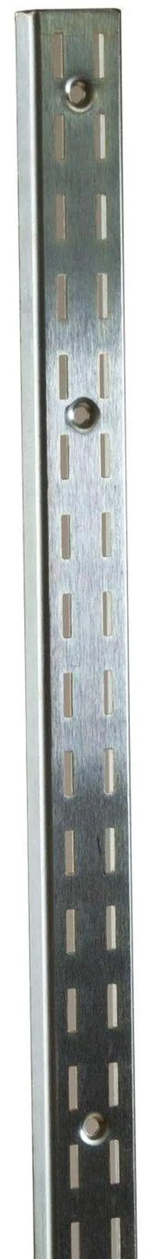 SS22/48 Heavy Weight Double Slot Standard with 1/2" Slots on 1" Centers, 48" (Pack of 10) SS22/48 Heavy Weight Double Slot Standard with 1/2" Slots on 1" Centers, 48" (Pack of 10)
