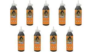 Original Waterproof Polyurethane Glue, 18 ounce Bottle, Brown, (Pack of 9) Original Waterproof Polyurethane Glue, 18 ounce Bottle, Brown, (Pack of 9)