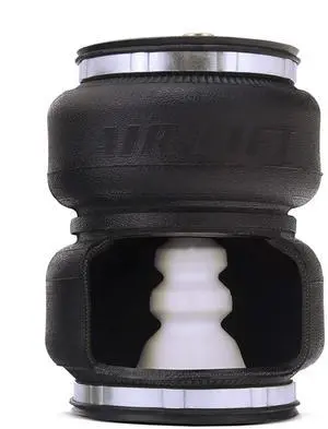 84201 LoadLifter 5000 Ultimate Replacement Air Spring with Hardware, Black 84201 LoadLifter 5000 Ultimate Replacement Air Spring with Hardware, Black