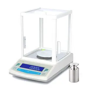 Analytical Balance, 500g x 0.001g/1mg High Precision Lab Scale, Digital Balance - 5 Weighing Units, Glass Draftshield, RS232 Interface & Piece Counting, 200g Calibration Weight Analytical Balance, 500g x 0.001g/1mg High Precision Lab Scale, Digital Balance - 5 Weighing Units, Glass Draftshield, RS232 Interface & Piece Counting, 200g Calibration Weight