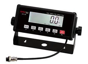 VIC-100 Indicator, Easy to See Large LCD Display with Backlight, RS232, USB Interface, NTEP Legal for Trade CC# 25-028, Compatible with Floor Scale, Drum Scale, or Any Base VIC-100 Indicator, Easy to See Large LCD Display with Backlight, RS232, USB Interface, NTEP Legal for Trade CC# 25-028, Compatible with Floor Scale, Drum Scale, or Any Base