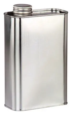 MET-03043 Metal Oblong F-Style Can with 1-1/4" Alpha Solveseal Lined Cap and Innerseal, 32oz Capacity, 410mm Length x 206mm Width x 614mm Height (Case of 24) MET-03043 Metal Oblong F-Style Can with 1-1/4" Alpha Solveseal Lined Cap and Innerseal, 32oz Capacity, 410mm Length x 206mm Width x 614mm Height (Case of 24)