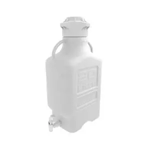 EZgrip 20L (5 Gal) HDPE Space Saving Carboy with Leakproof Spigot, Wide Mouth 120mm VersaCap and 26.5L Max Capacity EZgrip 20L (5 Gal) HDPE Space Saving Carboy with Leakproof Spigot, Wide Mouth 120mm VersaCap and 26.5L Max Capacity