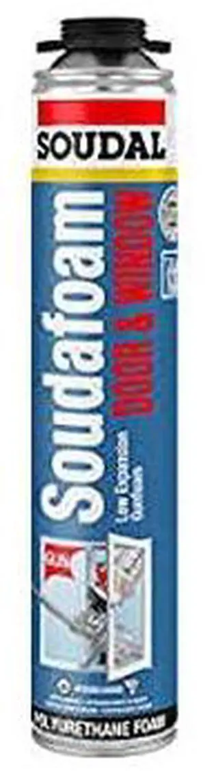 Soudafoam Door & Window Minimal Expanding Foam, 24 oz, Gun Grade, Case of 12 Soudafoam Door & Window Minimal Expanding Foam, 24 oz, Gun Grade, Case of 12