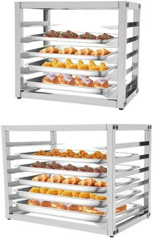 5 Tier Bun Pan Rack, Aluminum Bakery Rack for Half or Full Sheets, Commercial Dough Pizza Baking Tray Racks, Storage Cooling Rack, Bread Baking Equipment For Home Restaurant Kitchen (5 Tier) 5 Tier Bun Pan Rack, Aluminum Bakery Rack for Half or Full Sheets, Commercial Dough Pizza Baking Tray Racks, Storage Cooling Rack, Bread Baking Equipment For Home Restaurant Kitchen (5 Tier)