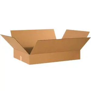 Shipping Boxes Flat 24"L x 18"W x 4"H, 40-Pack | Corrugated Cardboard Box for Packing, Moving and Storage Shipping Boxes Flat 24"L x 18"W x 4"H, 40-Pack | Corrugated Cardboard Box for Packing, Moving and Storage