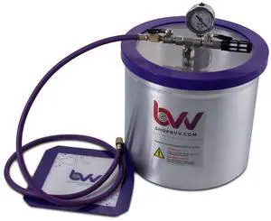 BVV 3 Gallon Aluminum Vacuum Chamber BVV 3 Gallon Aluminum Vacuum Chamber