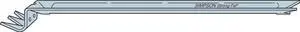 NCA2X10-16 NCA 20-Gauge Galvanized Nailless Bridging for 2x10 and 2x16 (Pack of 100) NCA2X10-16 NCA 20-Gauge Galvanized Nailless Bridging for 2x10 and 2x16 (Pack of 100)