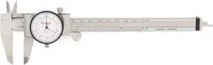 17-965-5 Dual Scale Inch Metric Dial Caliper: 0" to 6" (0 to 150mm) Range 17-965-5 Dual Scale Inch Metric Dial Caliper: 0" to 6" (0 to 150mm) Range