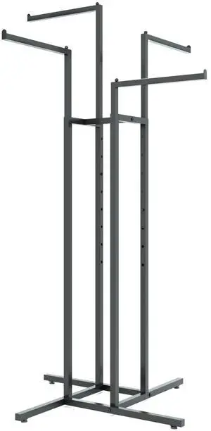 K10MAB - 4 Way Clothing Rack, Adjustable Arms K10MAB - 4 Way Clothing Rack, Adjustable Arms
