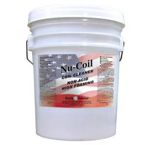 Nu-Coil Professional Grade Concentrated Air Conditioner Alkaline Condenser Coil Cleaner-5 gallon pail Nu-Coil Professional Grade Concentrated Air Conditioner Alkaline Condenser Coil Cleaner-5 gallon pail
