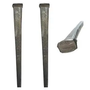 3- CUT COMMON NAILS - Metallic Color - Antique rustic restoration accent nails for hanging, furniture, cabins, shutters & flooring Decorative clavos nails Distinct SQUARE HEAD Nail 3 in 3- CUT COMMON NAILS - Metallic Color - Antique rustic restoration accent nails for hanging, furniture, cabins, shutters & flooring Decorative clavos nails Distinct SQUARE HEAD Nail 3 in
