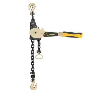 EZ Ratchet Chain Binder 3/8-1/2 '' 6600lbs G70 Grab Hook Heavy Duty Tie Down Hauling Chain Binders Easy Ratcheting Chain Load Binder for Flatbed Trailers Trucks Vehicles EZ Ratchet Chain Binder 3/8-1/2 '' 6600lbs G70 Grab Hook Heavy Duty Tie Down Hauling Chain Binders Easy Ratcheting Chain Load Binder for Flatbed Trailers Trucks Vehicles