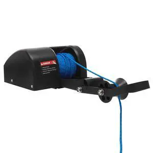 Boat Anchor 12V Marine Boat Electric Anchor Winch Electric Boat Anchor Winch with Remote Control, Anchors Up to 25lbs/35lbs/45lb,White/Black Boat Anchor 12V Marine Boat Electric Anchor Winch Electric Boat Anchor Winch with Remote Control, Anchors Up to 25lbs/35lbs/45lb,White/Black