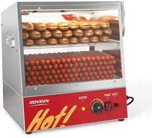 Hot Dog Steamer 175 Hot Dogs & 40 Buns Capacity, 32QT/30L Hut Steamer Hot Dog Steamer and Bun Warmer Cooker 2-Tier with Removable Shelves Food Clip for Concession Stand Party Event Hot Dog Steamer 175 Hot Dogs & 40 Buns Capacity, 32QT/30L Hut Steamer Hot Dog Steamer and Bun Warmer Cooker 2-Tier with Removable Shelves Food Clip for Concession Stand Party Event
