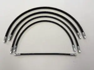 fits FISHER Snowplow Hydraulic Hose Set (all 5) for XV2 XTREMEV XV1 Premium R16 Upgraded 2 wire braid, Heavier duty, higher working pressure & better bend radius Assembled in USA -ships quick fits FISHER Snowplow Hydraulic Hose Set (all 5) for XV2 XTREMEV XV1 Premium R16 Upgraded 2 wire braid, Heavier duty, higher working pressure & better bend radius Assembled in USA -ships quick