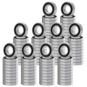 6301-2RS Ball Bearing 12x37x12mm 6301 2RS Rubber Sealed (Qty 100) 6301-2RS Ball Bearing 12x37x12mm 6301 2RS Rubber Sealed (Qty 100)