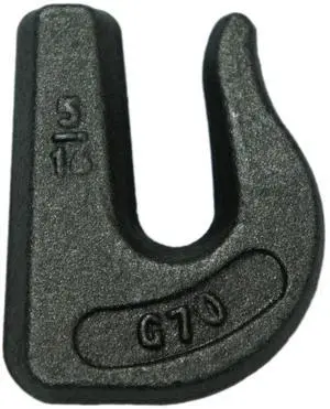LLC 5/16" G70 Weld On Clevis Grab Chain Hook (25) LLC 5/16" G70 Weld On Clevis Grab Chain Hook (25)