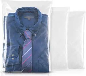 Clear Packing Bags, 18 x 24 Inches. Pack of 500 Poly Plastic Bags for Clothes or Toys. Waterproof Polyethylene Shirt Packaging, 2 Mil. Clear Poly Mailers for Clothing Packaging with Open End Clear Packing Bags, 18 x 24 Inches. Pack of 500 Poly Plastic Bags for Clothes or Toys. Waterproof Polyethylene Shirt Packaging, 2 Mil. Clear Poly Mailers for Clothing Packaging with Open End