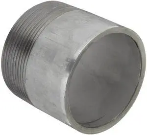 PNS3000 Stainless Steel 304 Pipe and Welding Fitting, Nipple, 3" NPT Male, 3" Length PNS3000 Stainless Steel 304 Pipe and Welding Fitting, Nipple, 3" NPT Male, 3" Length