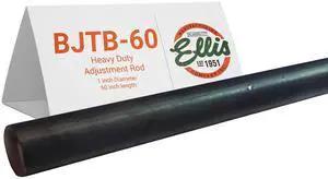 1" Diameter Steel Adjustment Rod - 60" Length for Heavy Duty Steel Shores & Bridge Jacks - Extra Leverage for Height Adjustment 1" Diameter Steel Adjustment Rod - 60" Length for Heavy Duty Steel Shores & Bridge Jacks - Extra Leverage for Height Adjustment
