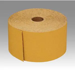 Stikit Gold Paper Sheet Roll 216U, 2-3/4 in x 25 yd P80 A-Weight Stikit Gold Paper Sheet Roll 216U, 2-3/4 in x 25 yd P80 A-Weight