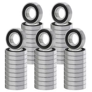 6207-2RS Ball Bearing 35x72x17mm 6207 2RS Rubber Sealed (Qty 50) 6207-2RS Ball Bearing 35x72x17mm 6207 2RS Rubber Sealed (Qty 50)