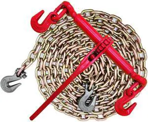 Chain and Binder kit, 4,700lbs Safe Working Load, 5/16"X20' G70 Chain and Ratchet Load Binders. Trailer Accessories. (1) Chain and Binder kit, 4,700lbs Safe Working Load, 5/16"X20' G70 Chain and Ratchet Load Binders. Trailer Accessories. (1)