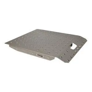 5001.6761 Aluminum Shed Trailer Garage Ramp for Lawn Mowers, Garden Tractors, Motorcycles, ATVs & UTVs - 29" x 24" with Tough Grip Surface, 750 lbs. Capacity 5001.6761 Aluminum Shed Trailer Garage Ramp for Lawn Mowers, Garden Tractors, Motorcycles, ATVs & UTVs - 29" x 24" with Tough Grip Surface, 750 lbs. Capacity