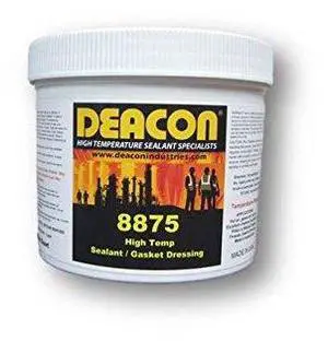 8875 - High Temperature | Gasket Compound | Thermal Reactive Paste | Sealing Compound | Expands | Thermal Cycling | 1 Quart 8875 - High Temperature | Gasket Compound | Thermal Reactive Paste | Sealing Compound | Expands | Thermal Cycling | 1 Quart