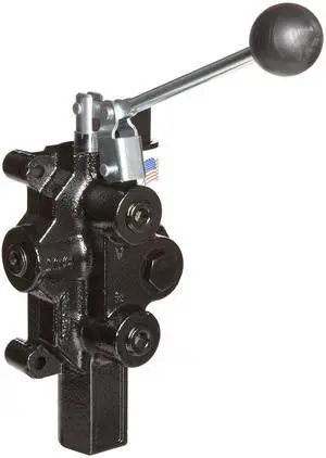 Prince RD-2555-T4-ESA1 Directional Control Valve, Logsplitter, 4 Ways, 3 Positions, Spring Center To Neutral, Cast Iron, 3000 psi, Lever Handle, 20 gpm, In/Out: 1/2" NPTF, Work: 1/2" NPTF Prince RD-2555-T4-ESA1 Directional Control Valve, Logsplitter, 4 Ways, 3 Positions, Spring Center To Neutral, Cast Iron, 3000 psi, Lever Handle, 20 gpm, In/Out: 1/2" NPTF, Work: 1/2" NPTF