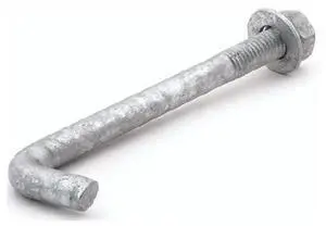 MCA Galvanized Anchor Bolts (Multiple Sizes) 1/2" x 12" with Bolt & Washer 50-Pack MCA Galvanized Anchor Bolts (Multiple Sizes) 1/2" x 12" with Bolt & Washer 50-Pack