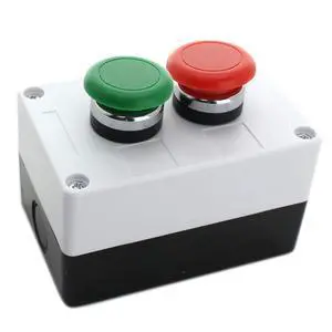 Momentary Push Button Switch Emergency Stop 10 Pack Spring Return (Red & Green Mushroom) Includes 22mm Switch Box RV Accessories Push Start 1NO/1NC ABS Material Momentary Push Button Switch Emergency Stop 10 Pack Spring Return (Red & Green Mushroom) Includes 22mm Switch Box RV Accessories Push Start 1NO/1NC ABS Material