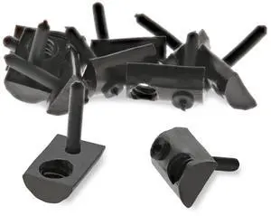 8020, 3376, 10 Series, 1/4-20 Steel Roll in T Nut with Flex Handle - T Slot T-Nut Accessories for T Slot Aluminum Extrusion - Hardware Nuts (100 Pack) 8020, 3376, 10 Series, 1/4-20 Steel Roll in T Nut with Flex Handle - T Slot T-Nut Accessories for T Slot Aluminum Extrusion - Hardware Nuts (100 Pack)
