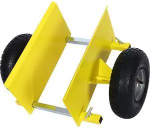 Heavy Duty Panel Dolly, Adjustable Door Dollys with Wheel, 2 10" Pneumatic Wheels 600LBS Load Bearing for Drywall Sheet Heavy Appliance & Material Handling All Terrain Moving Cart Panel Dolly - Yellow Heavy Duty Panel Dolly, Adjustable Door Dollys with Wheel, 2 10" Pneumatic Wheels 600LBS Load Bearing for Drywall Sheet Heavy Appliance & Material Handling All Terrain Moving Cart Panel Dolly - Yellow