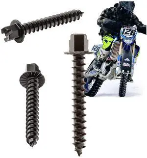 Kold Kutter Outlaw Series Traction Screws (#12 1.25" 500 Pack) Winter Ice & Snow Tire Heavy Duty Studs Spikes for Racing Dirt Bikes, ATVs, Motorcycles, and Snowmobiles Tracks Kold Kutter Outlaw Series Traction Screws (#12 1.25" 500 Pack) Winter Ice & Snow Tire Heavy Duty Studs Spikes for Racing Dirt Bikes, ATVs, Motorcycles, and Snowmobiles Tracks