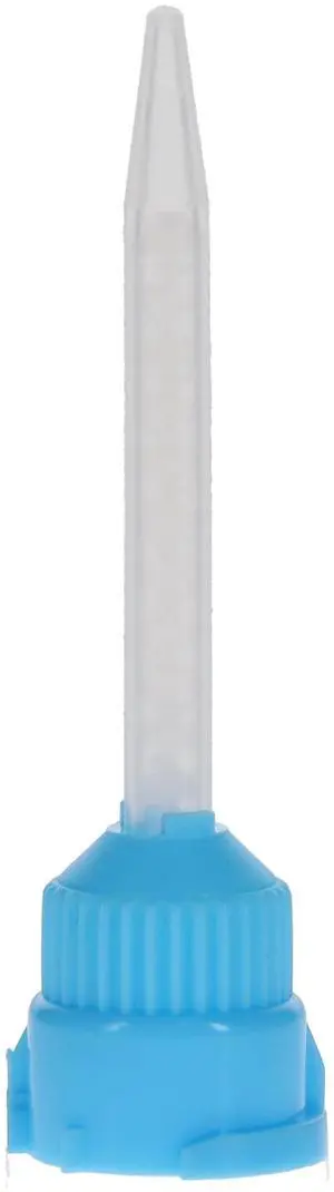 HSB 100615, Light Blue, Dental Mixing Tips Compatible Applicator Tips for Temporary Crown & Bridge Material, Easy & Precise Application, 50/Pk Case of 50 Packs HSB 100615, Light Blue, Dental Mixing Tips Compatible Applicator Tips for Temporary Crown & Bridge Material, Easy & Precise Application, 50/Pk Case of 50 Packs