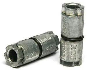 Zinc Plated Double Expansion Shield Anchors 1/4" x 1-5/16" Qty 100 Zinc Plated Double Expansion Shield Anchors 1/4" x 1-5/16" Qty 100