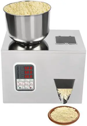 Automatic Weighing Filling Machine, 1-100g Adjustable Weighing Filler with 2-5s/Bag and 0.2g Accuracy, 180W Automatic Packing Machine for Coffee, Tea, Grain (1-100g) Automatic Weighing Filling Machine, 1-100g Adjustable Weighing Filler with 2-5s/Bag and 0.2g Accuracy, 180W Automatic Packing Machine for Coffee, Tea, Grain (1-100g)